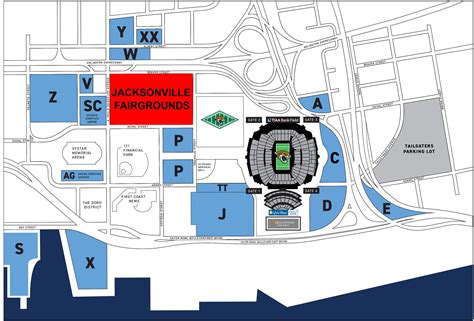 jacksonville fairgrounds parking|jacksonville jaguars parking lots.